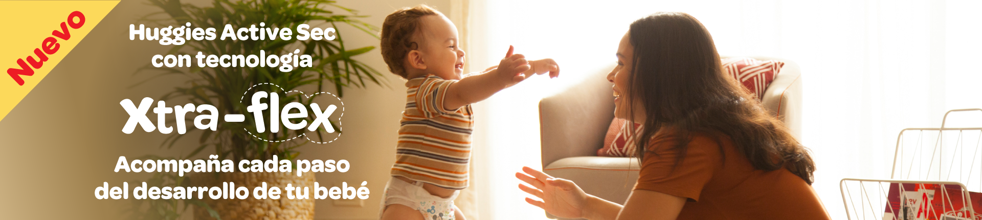 Huggies Active Sec Xtra-Flex