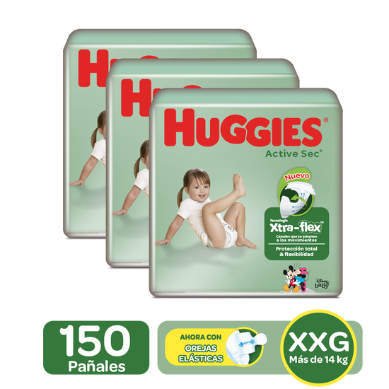 Combo Pañales Etapa 5, 150 Uds