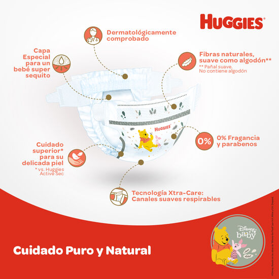 Combo Pañales Etapa 3, 100uds+Toallitas Húmedas 240uds