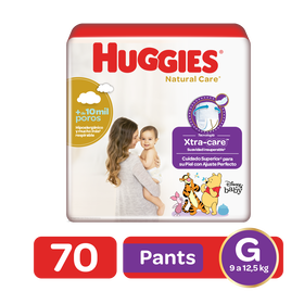 Pants Huggies Natural Care Etapa 3/G, 70Uds