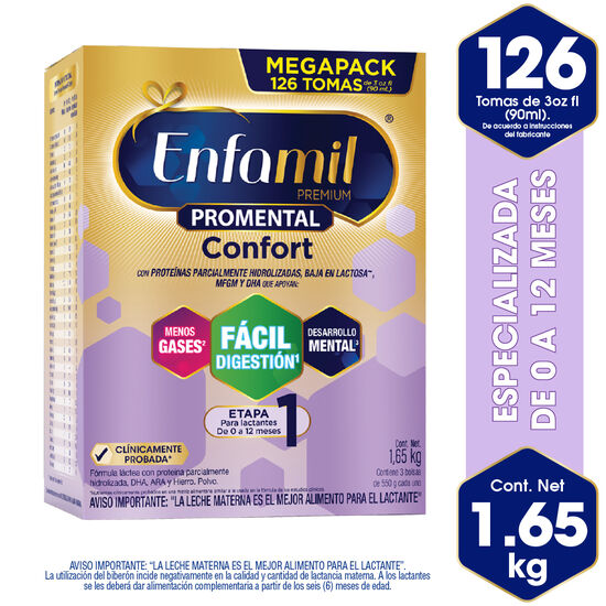 Alimento lácteo Enfamil Confort Promental 1650 g